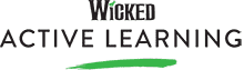 Wicked Active Learning logo in black