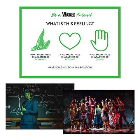 Be a Wicked Friend Feeling poster