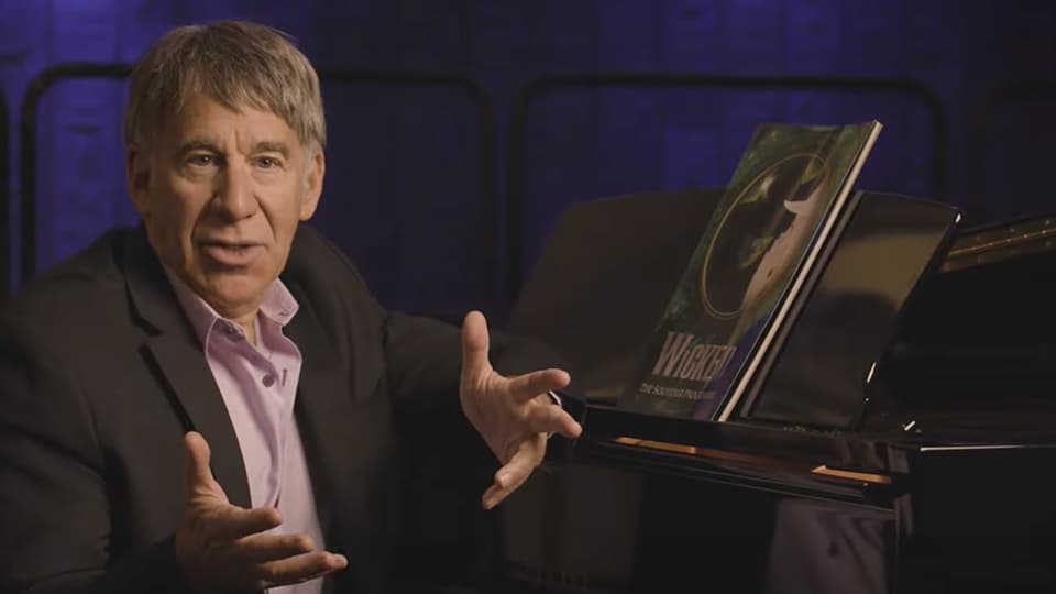 Video screengrab of Stephen Schwartz, Defying Gravity, Wicked Education GCSE Music Exam Revision on YouTube